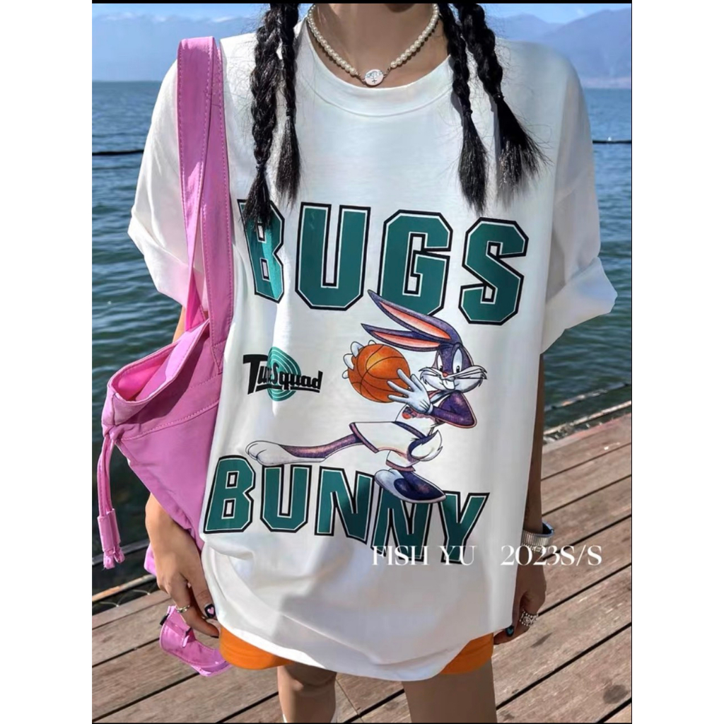 Áo thun nữ BUGS BUNNY Hàng Quảng Châu loại 1