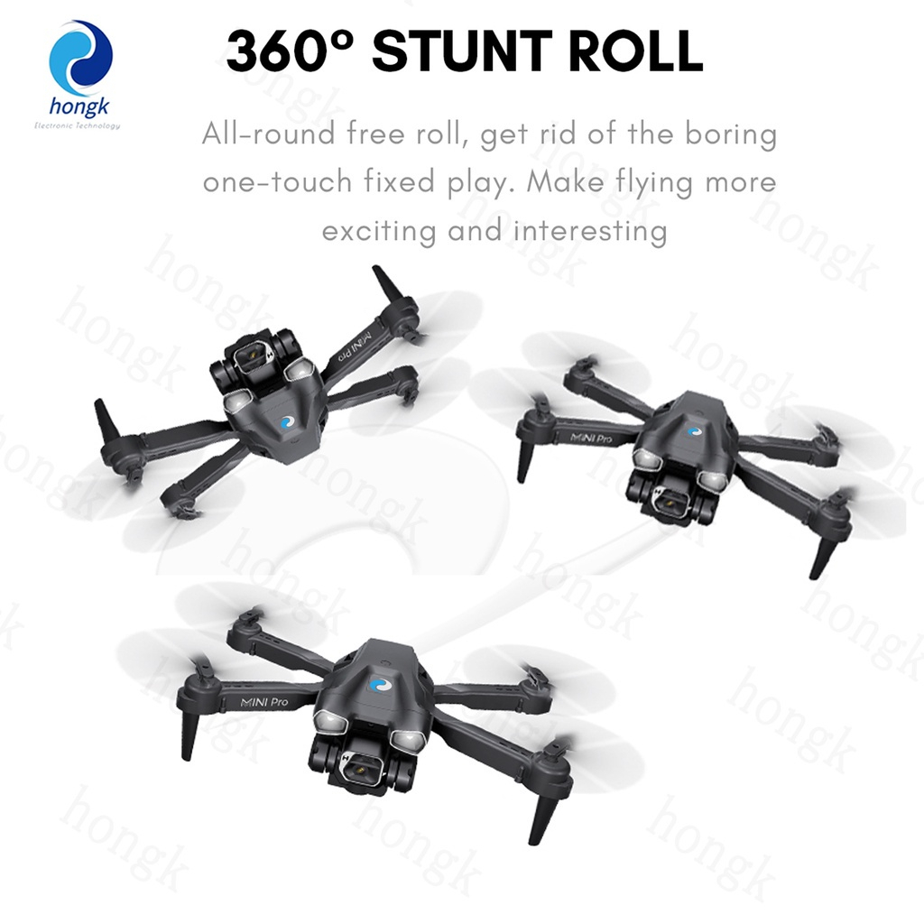 HK 66 Máy bay không người lái / Máy ảnh 4K / 6K HD Trên không Wifi mới có thể gập lại 4K Cố định và GPS Quadcopter