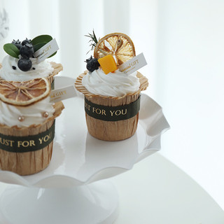 Set 10c Cốc giấy đựng bánh Muffin