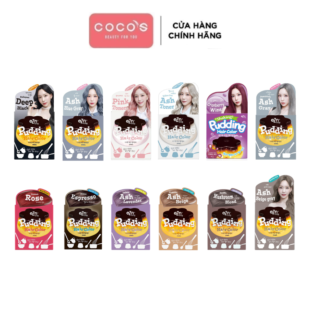 Thuốc Nhuộm Tóc Hàn Quốc EZn Pudding Hair Color