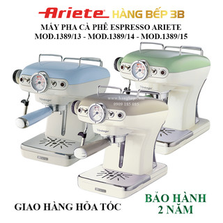Máy pha cà phê Espresso 0,9 lít Ariete MOD.1389 (Ý)