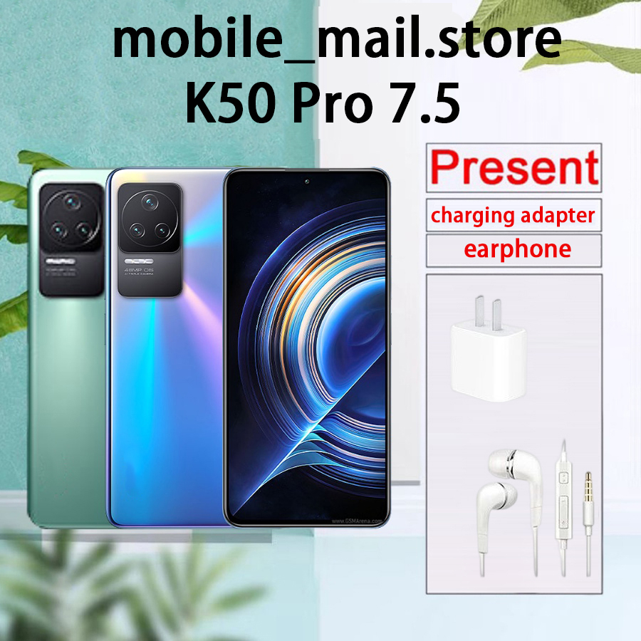 Điện thoại di động K50 Pro mới 2023 smartphone toàn màn hình Android Dual Sim Hàng điện thoại thông minh chơi game 5G