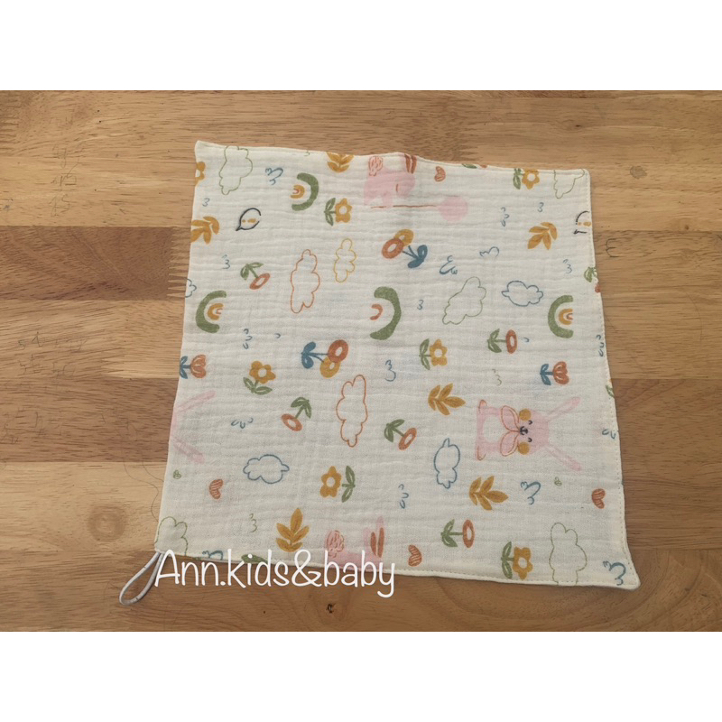 Sét 5 khăn sữa ,vải xô muslin cao cấp 2 lớp mềm mại thấm hút cho bé .