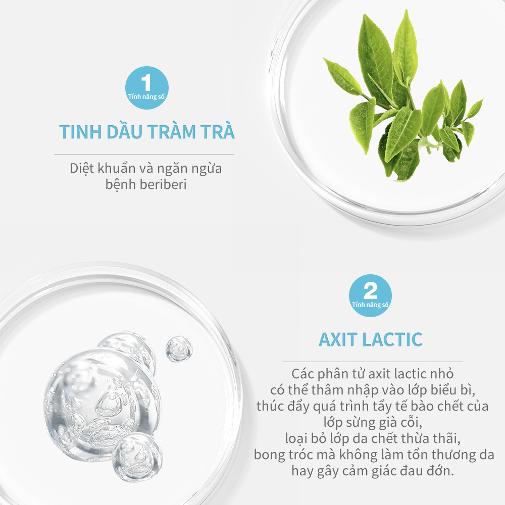 Cặp Mặt Nạ Chân Dạng Lột Tẩy Tế Bào Chết Lanbena 3Pcs