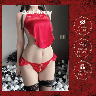 Set yếm cô gái Trung Hoa gợi cảm A49