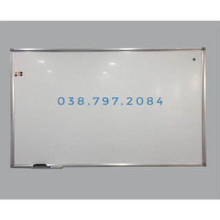 Bảng từ trắng 120*160 cm Tặng bút lông, bông lau, nam châm