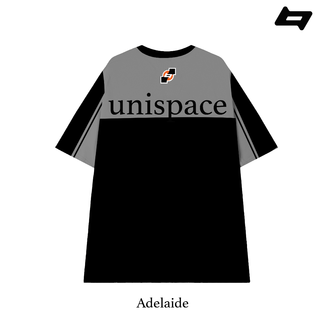 Áo thun local brand By UniSpace tay lỡ form rộng unisex nam nữ Adelaide