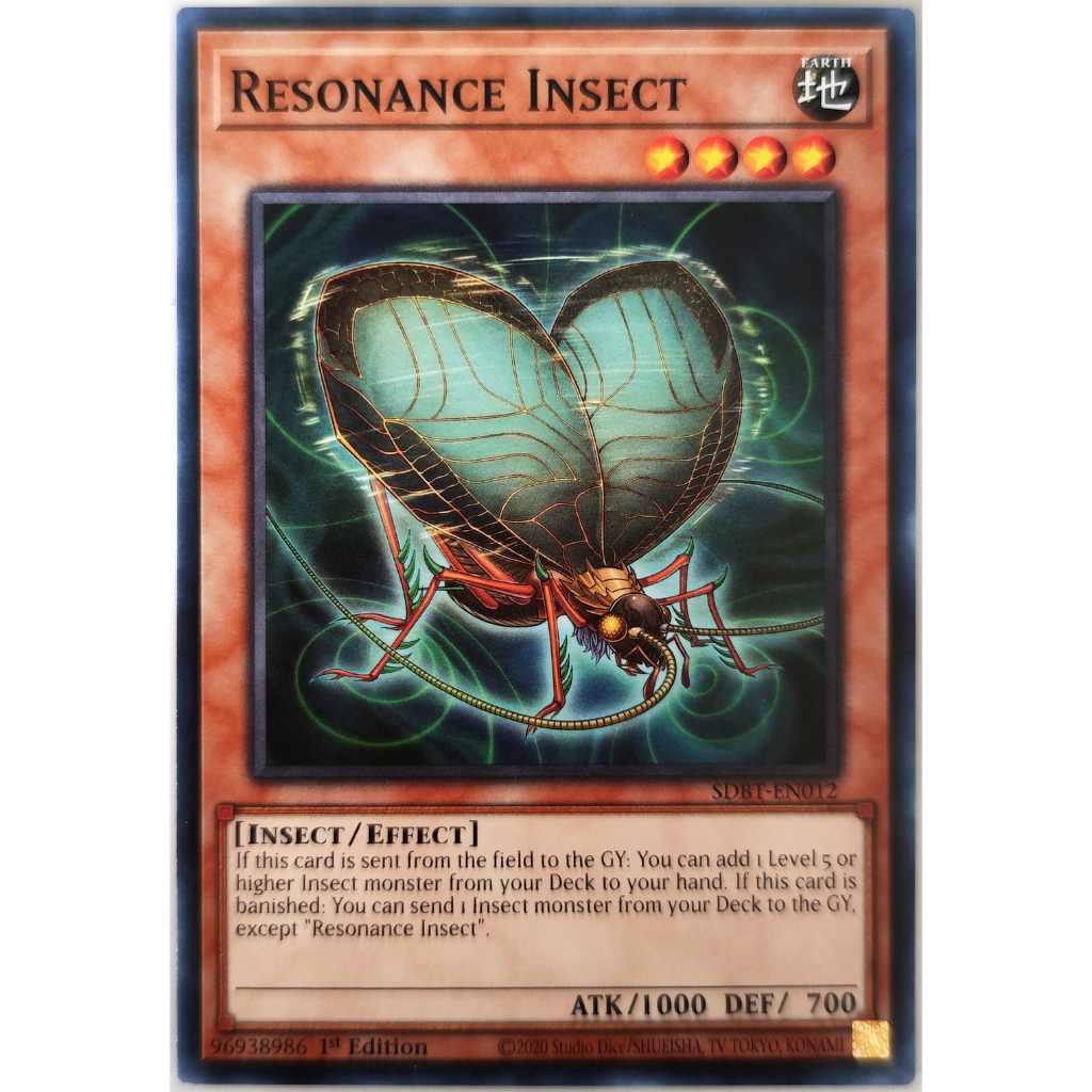 [Thẻ Yugioh] Resonance Insect |EN| Common