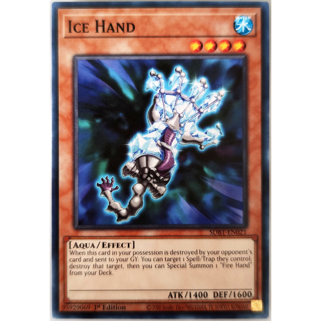 [Thẻ Yugioh] Ice Hand |EN| Common