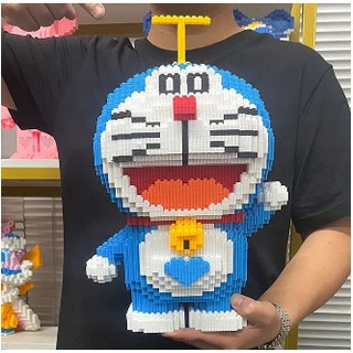 Mô Hình Lắp Ráp 3D Doraemon Size 38cm Cỡ Lớn Trang Trí Decor Nothing Store