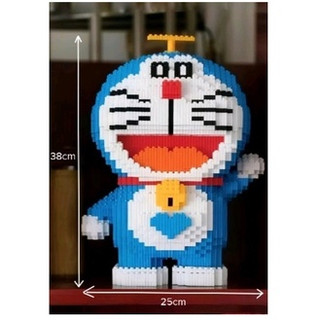 Mô Hình Lắp Ráp 3D Doraemon Size 38cm Cỡ Lớn Trang Trí Decor Nothing Store