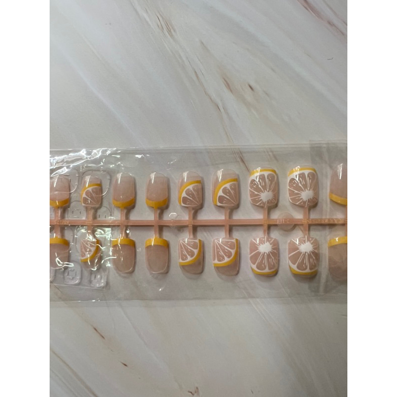 Bộ 24 móng tay giả họa tiết dễ thương N7