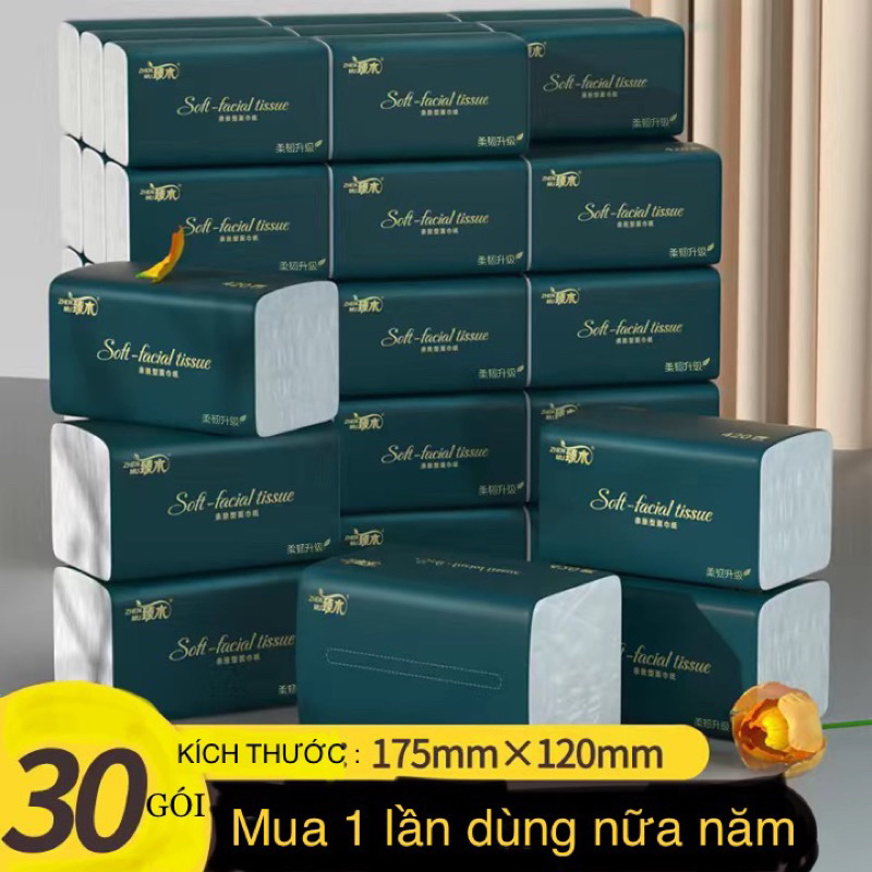Giấy ăn nội địa Trung Quốc, giấy ăn siêu dai loại đẹp và mềm mịn