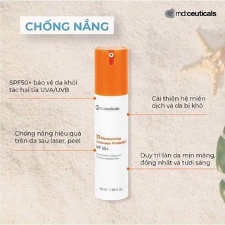 Kem chống nắng 3D Moisturizing Md:ceuticals