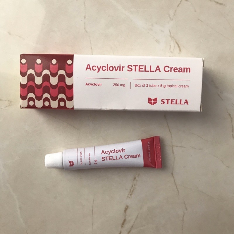 Kem bôi Acyclovir Stella Cream (Tuýp 5G)