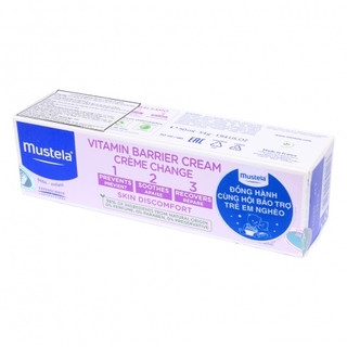 Kem chống hăm Mustela Vitamin Barrier Cream 100ml