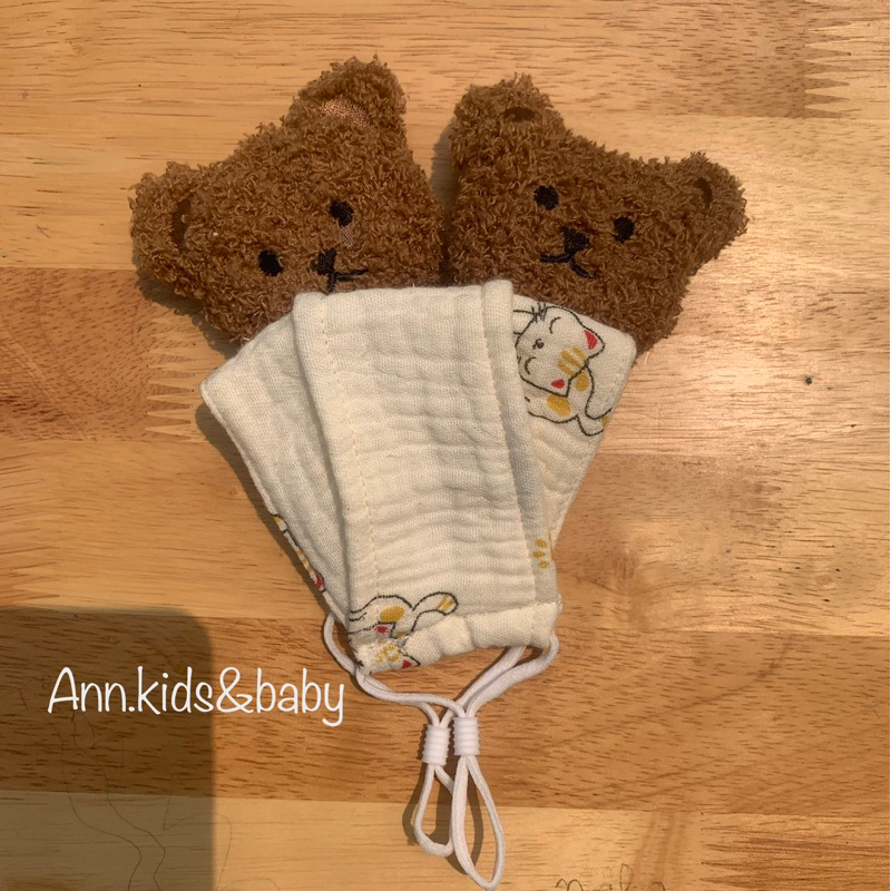 Khẩu trang xô muslin cao cấp 4lớp ,an toàn kháng khuẩn ,ngăn bụi cho bé .