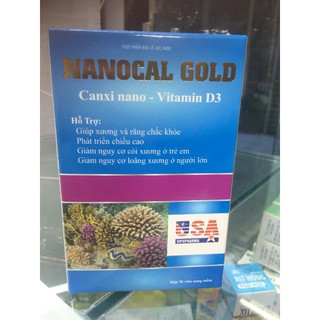 NAnocal gold - hỗ trợ bổ sung canxi