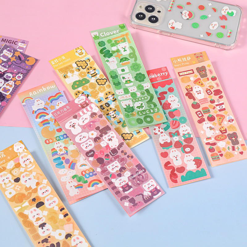 Sticker Trang tri toploader GIAO NGẪU NHIÊN 1 tấm