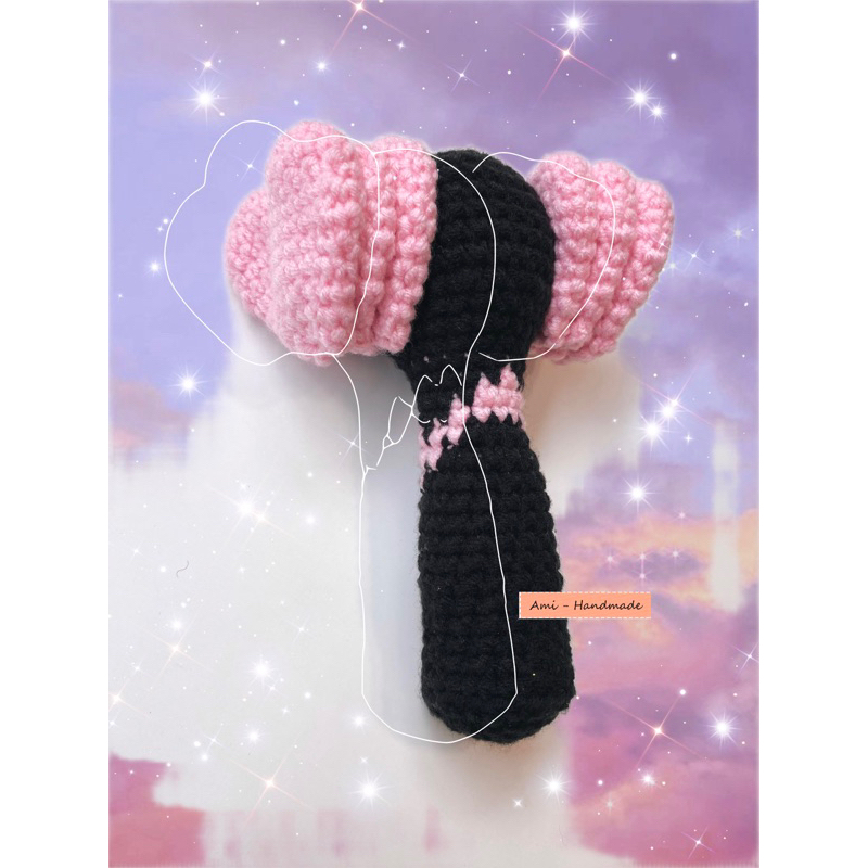 Lightstick Blackpink (Sản phẩm len handmade)