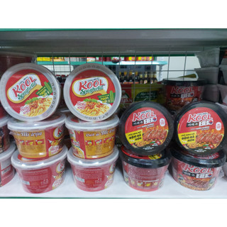 Mì trộn khô kool bbq/ spaghetti cung đình tô 105 gr
