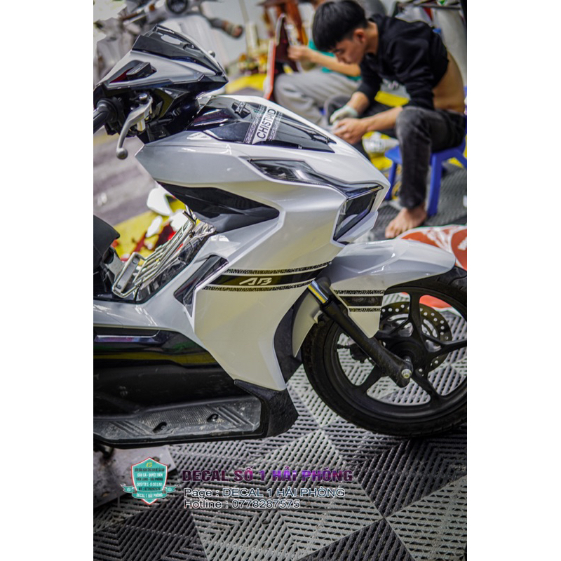 Tem dán xe máy Dior ab 2020 ab 2023
