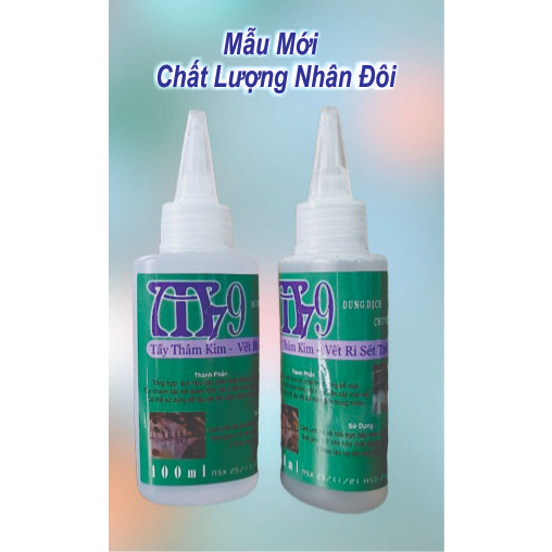 Tẩy Thâm Kim, Vết Ố, Vết Rỉ Sét Trên Vải - M79 2 Chai