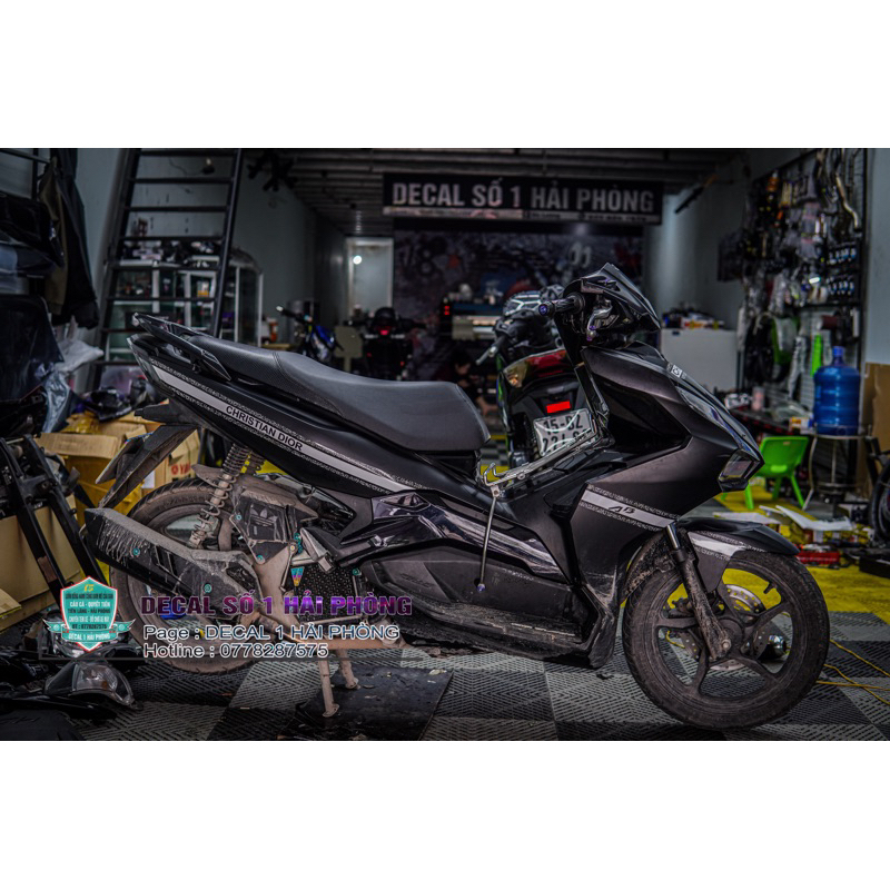 Tem dán xe máy Dior ab 2020 ab 2023