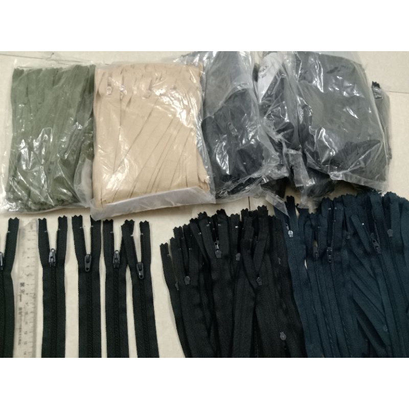 Dây kéo khóa ykk quần tây quần thô.kaki. dài 14~ 18cm