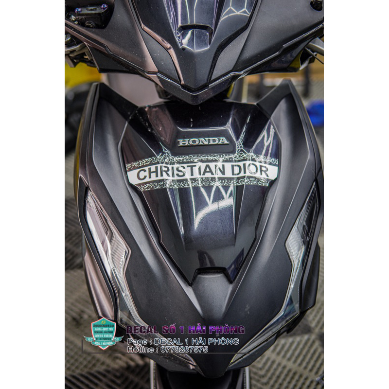 Tem dán xe máy Dior ab 2020 ab 2023
