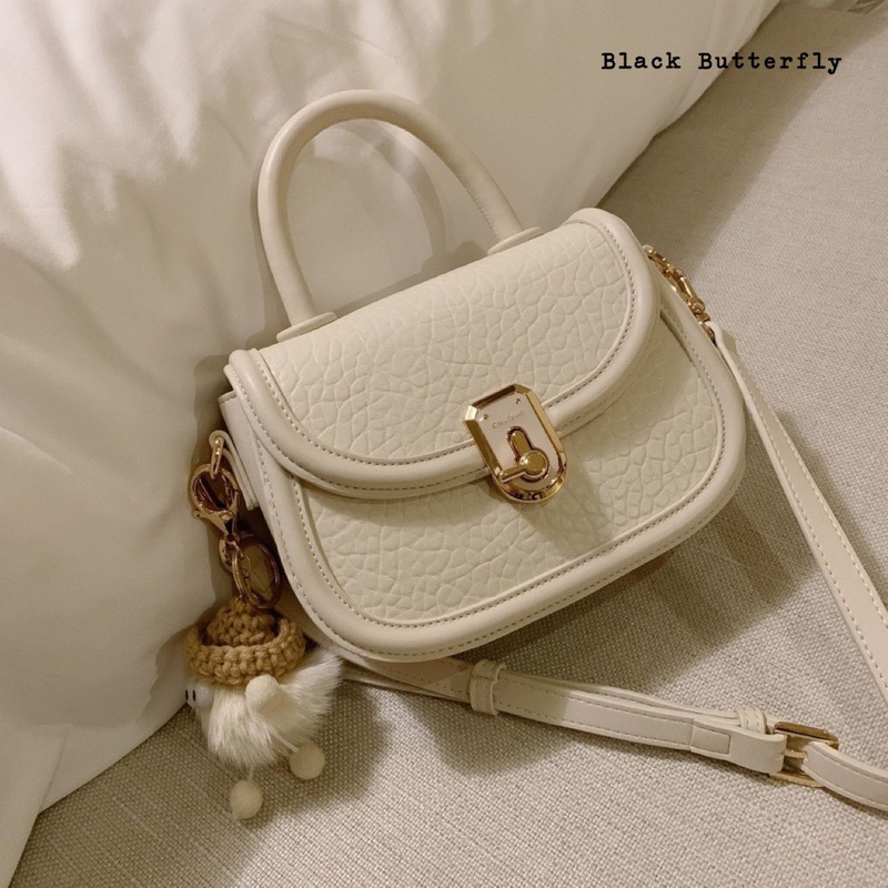 Túi đeo chéo dáng tròn siêu cute Butterfly