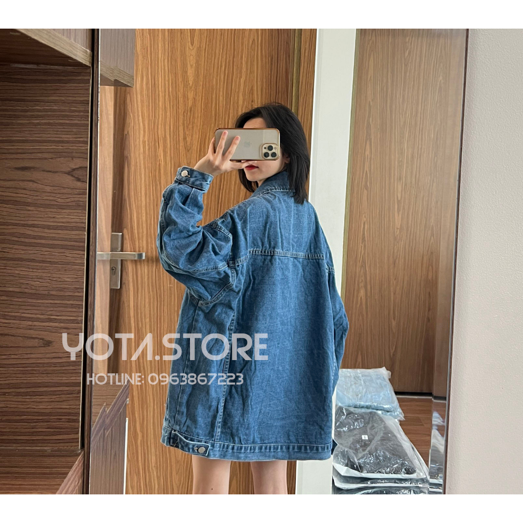 Áo khoác jeans tag - J024
