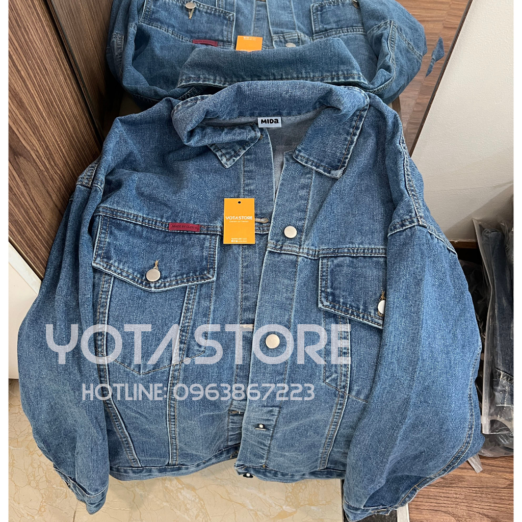 Áo khoác jeans tag - J024