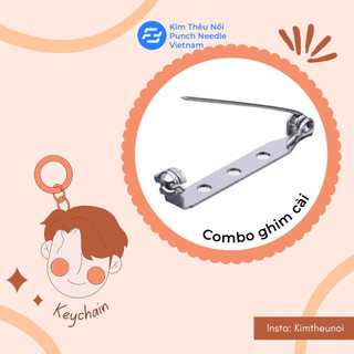 Combo 10 chiếc ghim cài làm đồ handmade