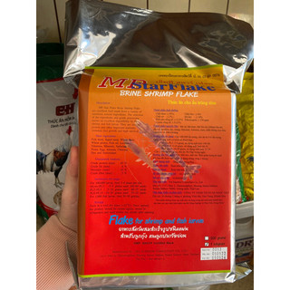 Thức ăn tôm vèo trại giống túi 1kg flake nâu thái lan