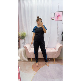 Sét bộ tay phối sọc cá tính(Bigszie 68kg đến 95kg)