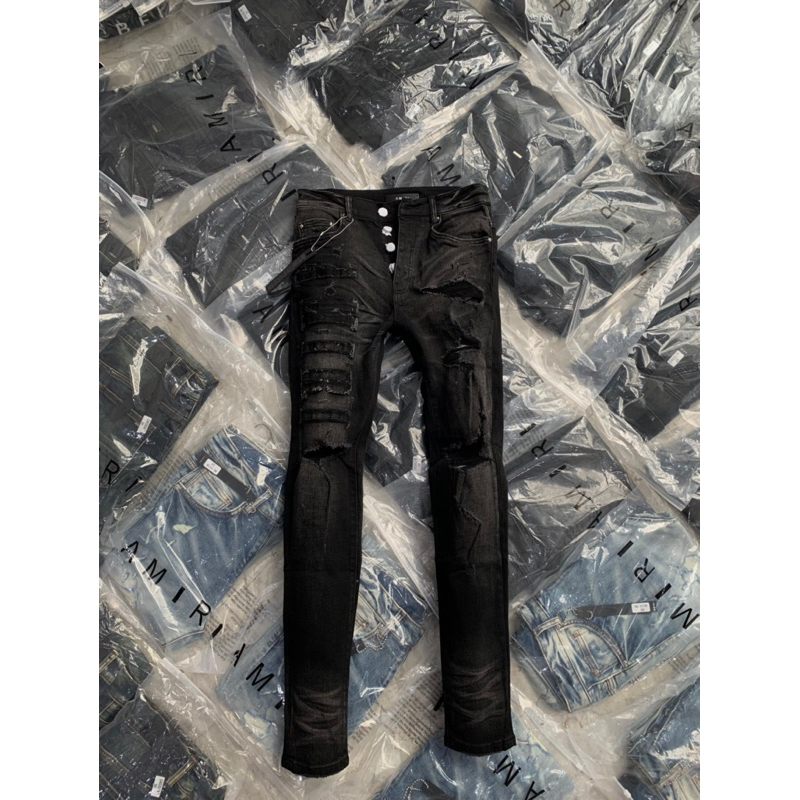 Quần bò Amiri chuẩn laiauth