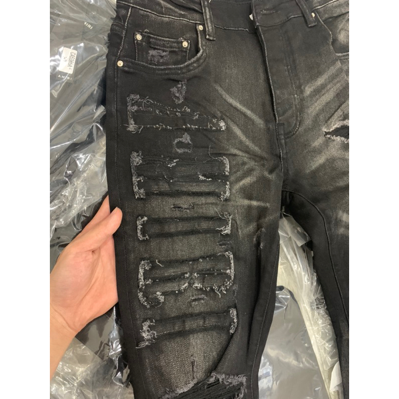 Quần bò Amiri chuẩn laiauth