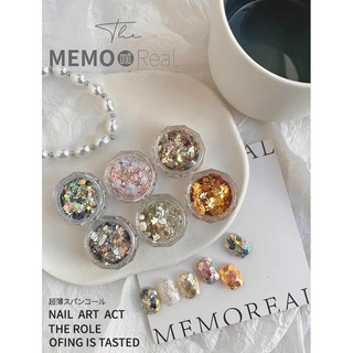 Set nhũ thỏ 6 màu ẩn móng