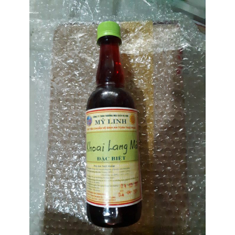 Hương khoai lang mật chai 500ml