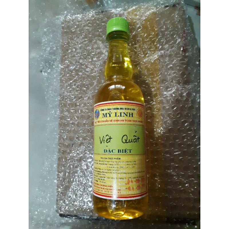 Hương việt quất chai 500ml