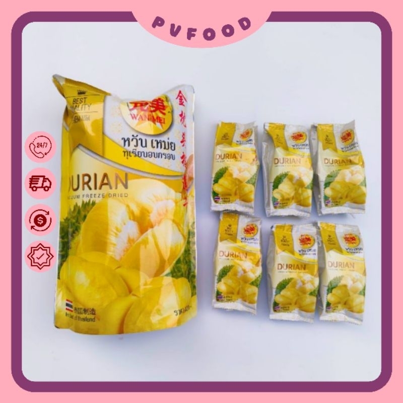 Sầu Riêng Sấy Thái Lan Bịch Khổng Lồ