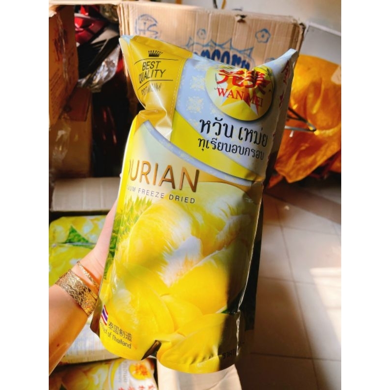 Sầu Riêng Sấy Thái Lan Bịch Khổng Lồ