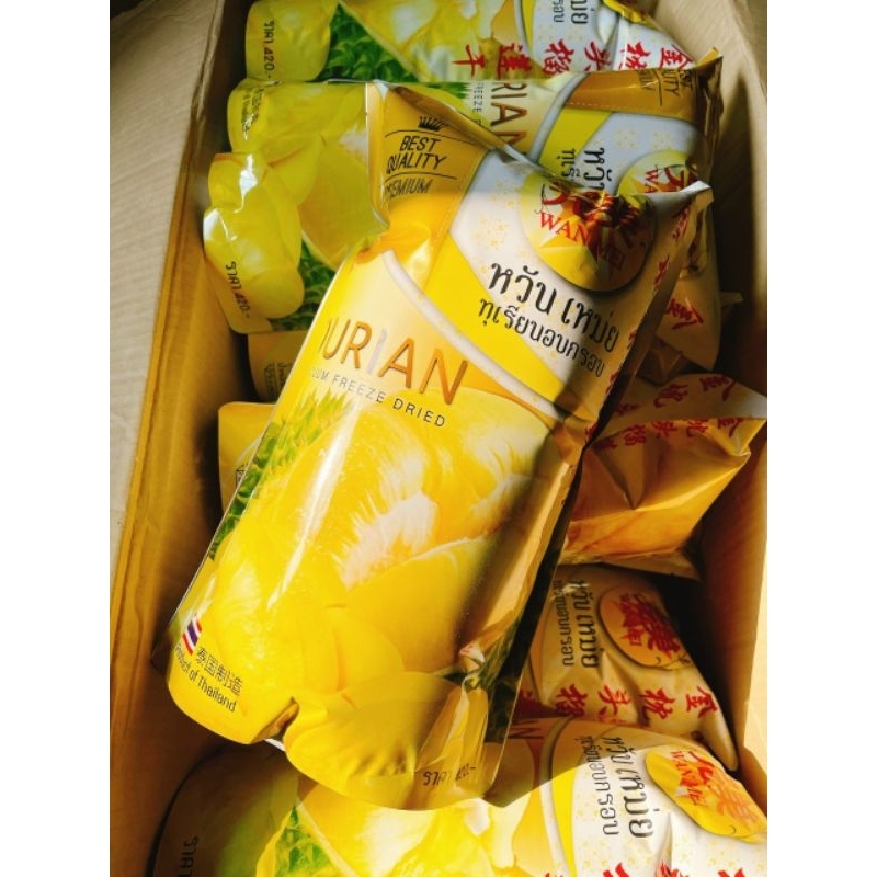 Sầu Riêng Sấy Thái Lan Bịch Khổng Lồ