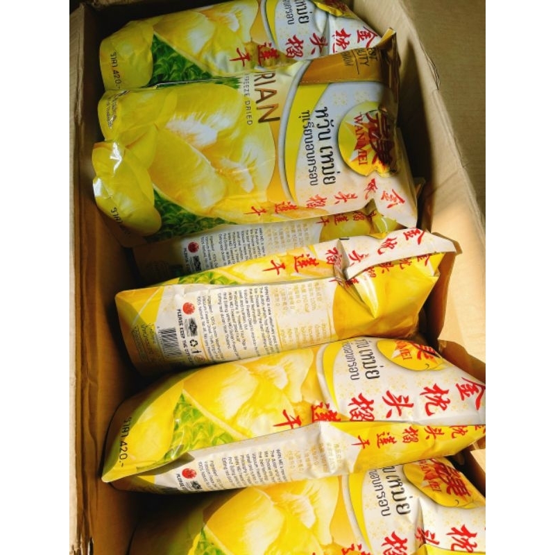 Sầu Riêng Sấy Thái Lan Bịch Khổng Lồ