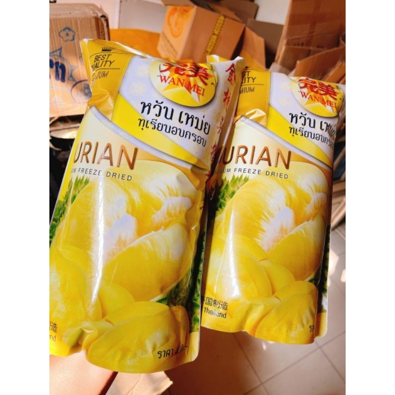 Sầu Riêng Sấy Thái Lan Bịch Khổng Lồ