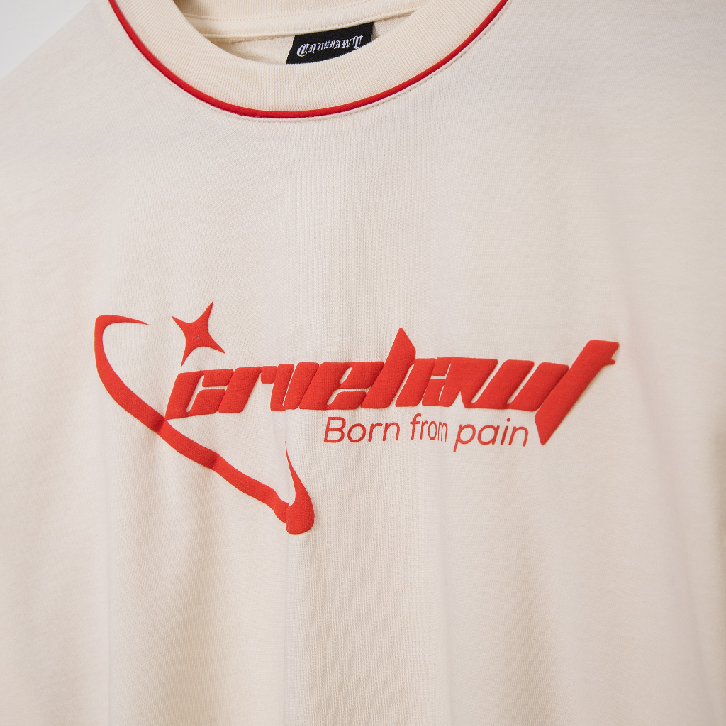 Áo thun Cruehawt Born from pain/ Boxy CTB01C