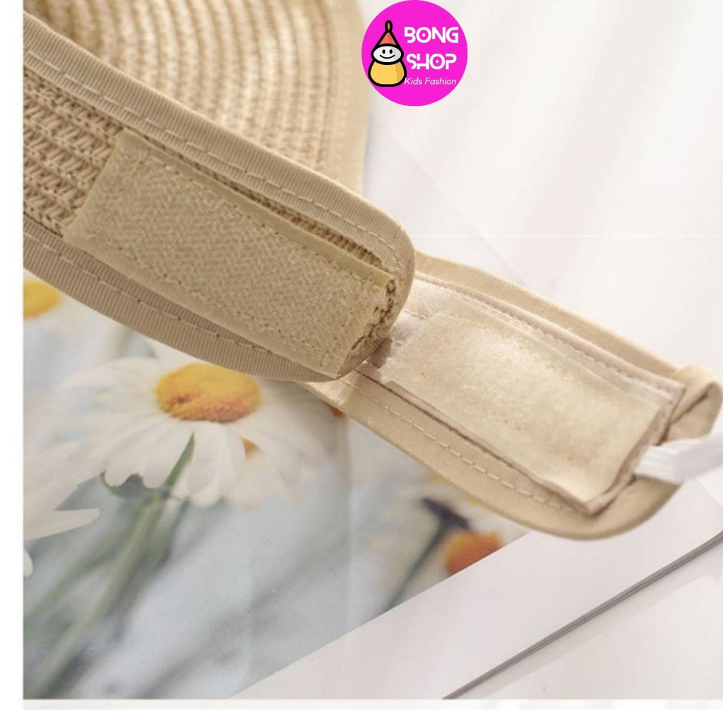 Nón Cói Hở Chóp Che Nắng Họa Tiết Đôi Mắt To Thời Trang Mùa Hè Dành Cho Bé