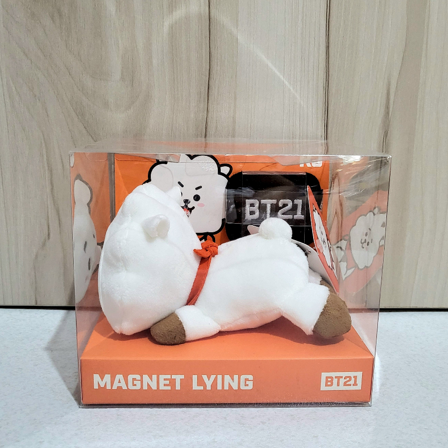 Mô hình bông BT21 RJ MAGNET LYING DOLL SET