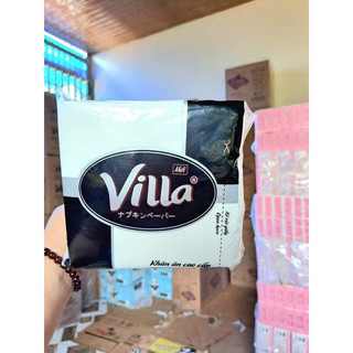 ❤️ 1 thùng 30 gói khăn giấy ăn vuông villa cao cấp 100 tờ/túi| giấy ăn| giấy vuông